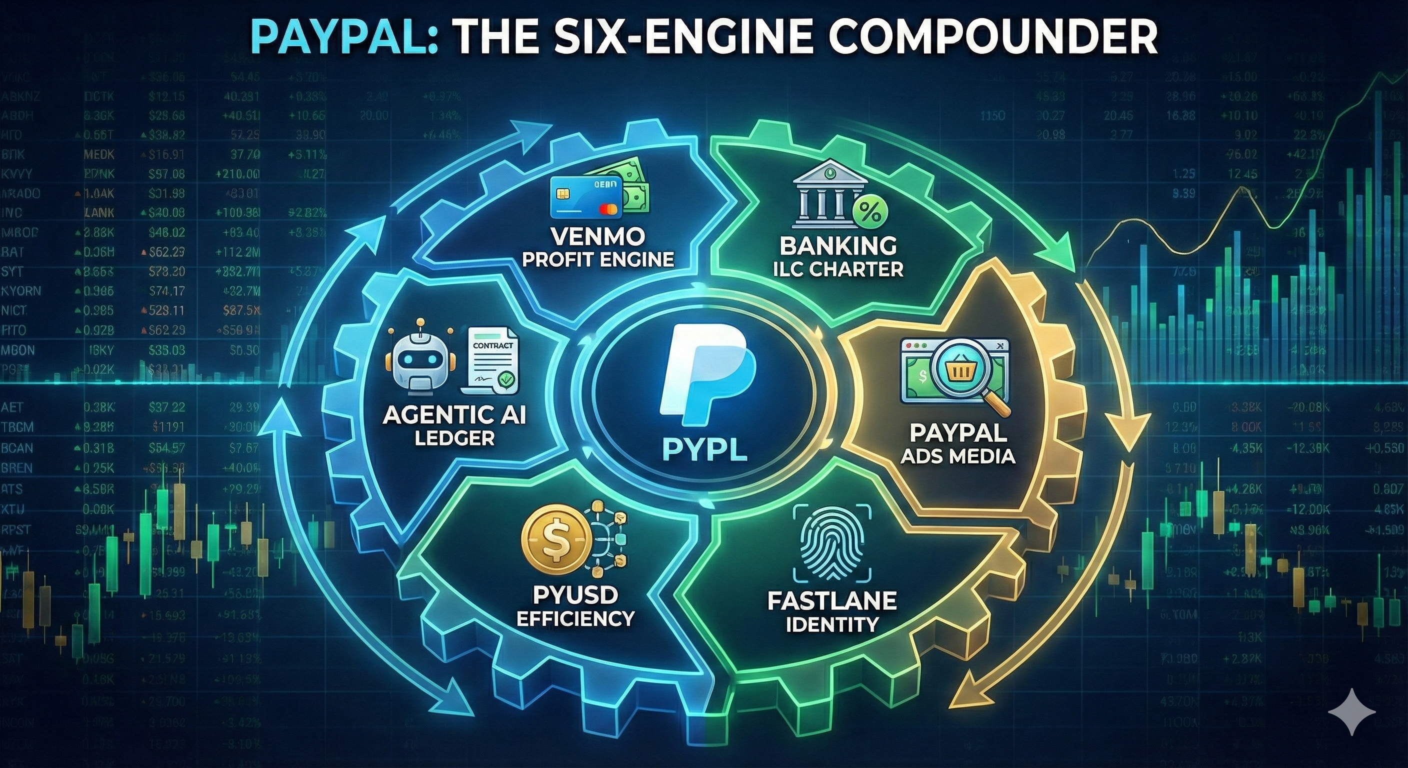 PayPal Holdings (PYPL) – The “Six-Engine” Compounder