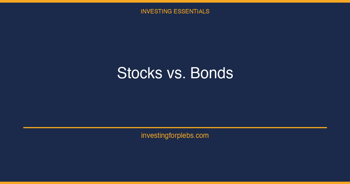 What Is the Difference Between Stocks and Bonds?
