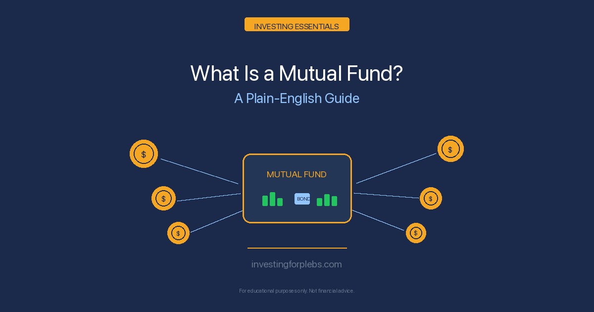 What Is a Mutual Fund? A Beginner’s Plain-English Guide